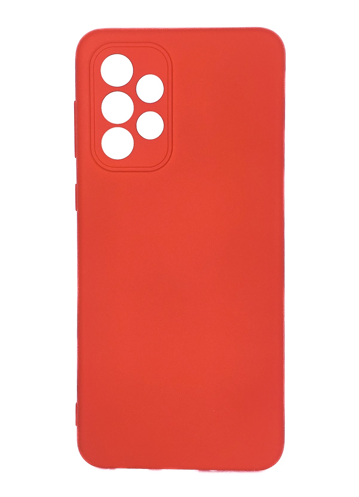 Protectores para celular  para Samsung  A32 4G Funda de silicona con felpa Rojo